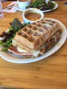 Book Model Waffles event catering for hire. Available for corporate events in London and the UK.