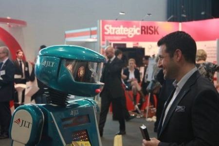 Book our talking robot for your event. Our talking robot is available for exhibition hire in London and around the UK.