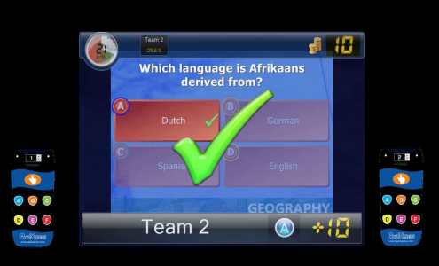 Hire our interactive quiz for your next exhibition or event.