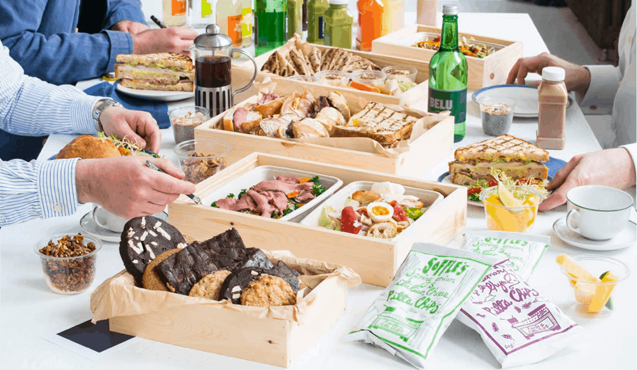 Hire sustainable catering, available across London