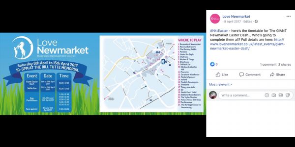 Love-Newmarket-Easter-Timetable