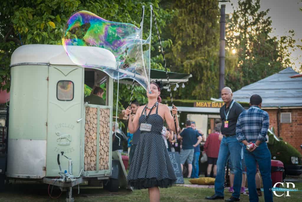 We organised a large scale Summer Festival event for Blue Chip.