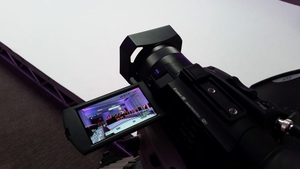 Camera used to capture footage of fashion show event for Monarch Hybrid event