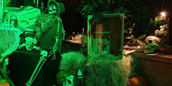 Halloween-House-Decorations-Skeleton-Wooden-Boxes-Props