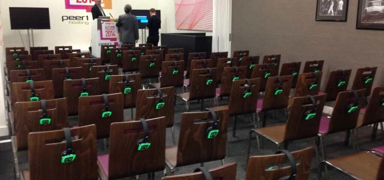 Headphone-On-Chairs-For-Silent-Conference