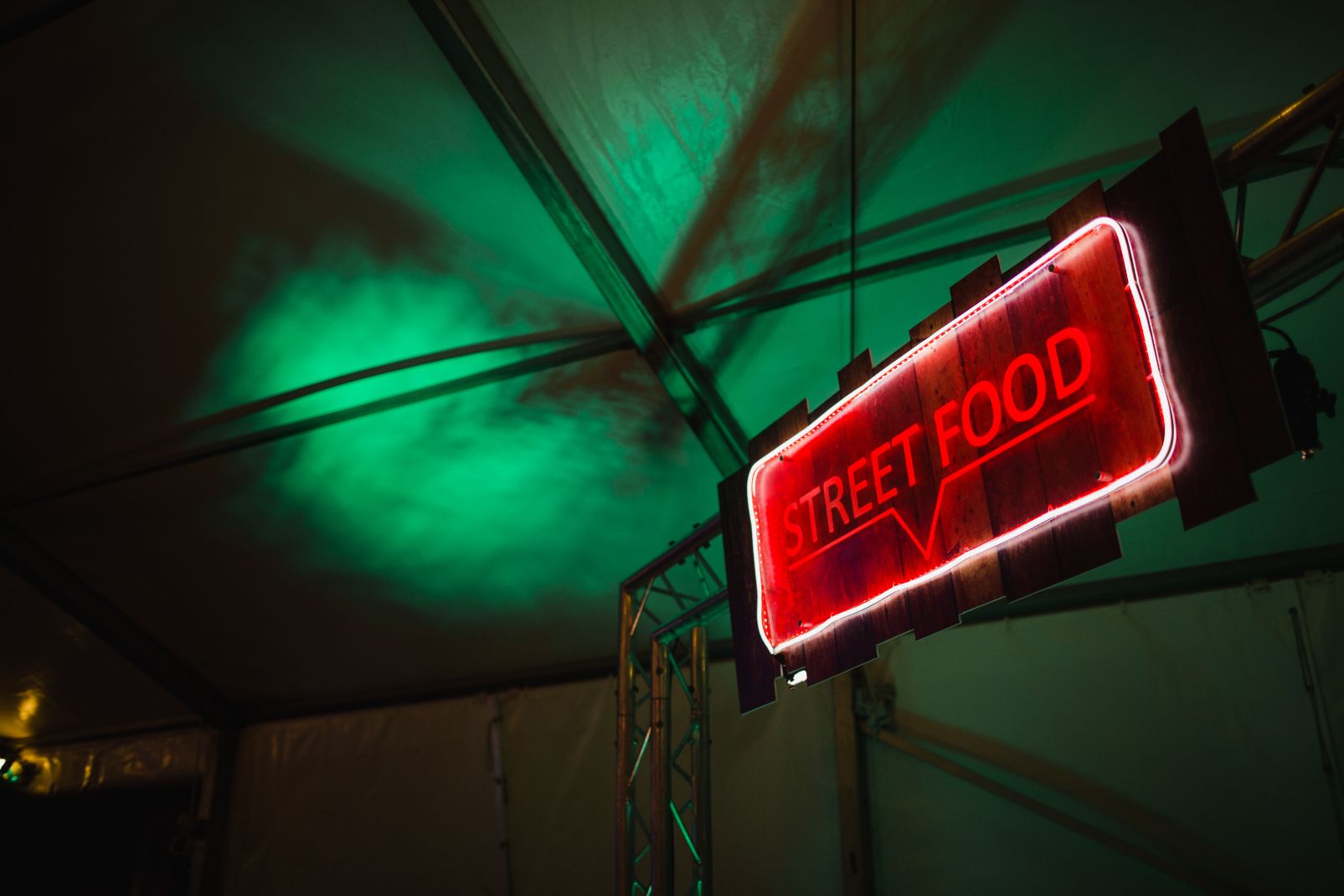 Bespoke Kitchen Area we created inside Whittlebury Hall for the annual Renault Sports Christmas Party in 2018.