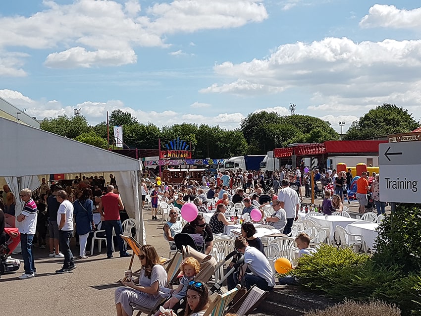 We planned a Corporate Summer Fun Day for BSH to cater for over 2000 members of staff!