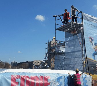 Eddie the eagle brand activation