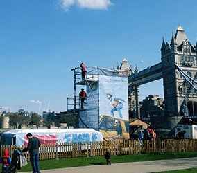 Eddie the Eagle PR event