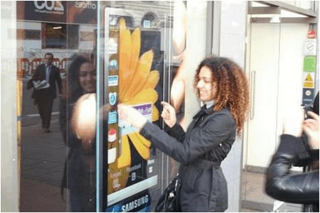 Multi touch foil for hire. Our Touch screen foil is available for hire in London and around the UK.