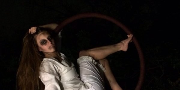 The Ring Halloween themed contortionist act for hire