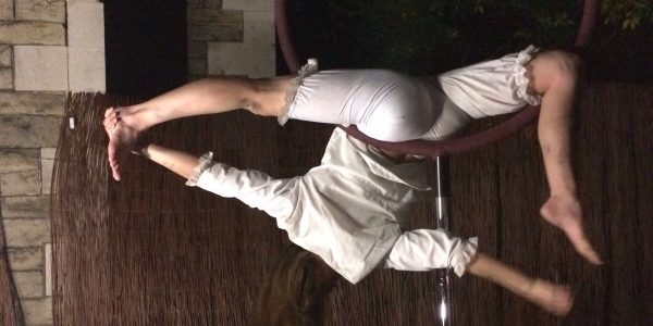 The Ring Halloween themed contortionist act for hire