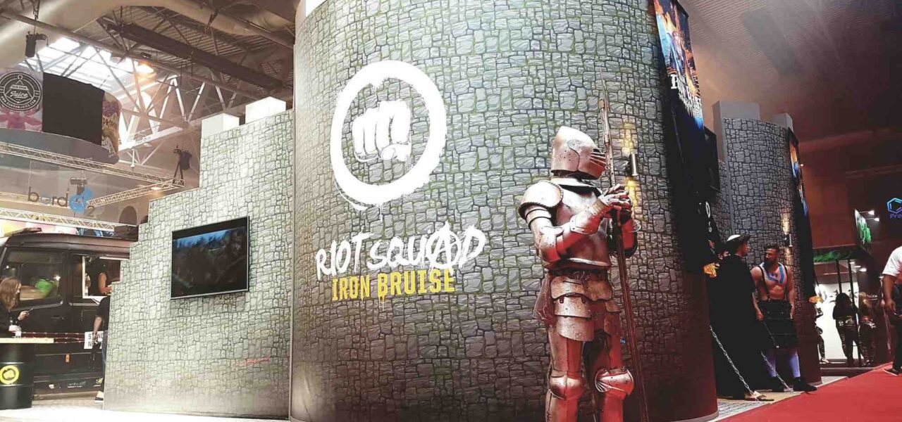 Medieval themed brand activation for Riot Squad.