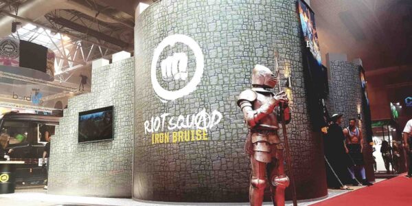 Medieval themed brand activation for Riot Squad.