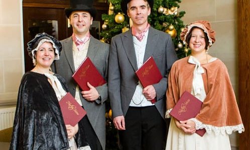Victorian-Christmas-Theme-Carol-Singers