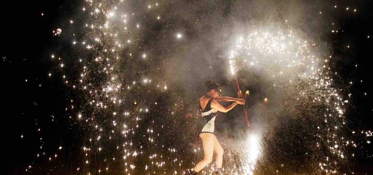Circus-Themed-Fire-Performer