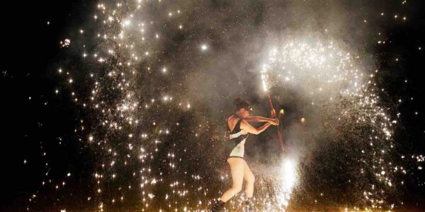 Circus-Themed-Fire-Performer