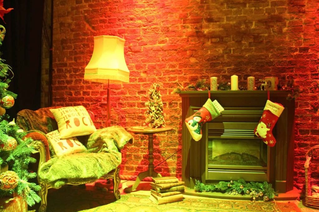Bespoke Classic Christmas event theming and Set Design we created for a private client using our Classic Christmas Event Theming Service. Our bespoke Traditional Christmas Theming Service is available for hire in London and across the UK.