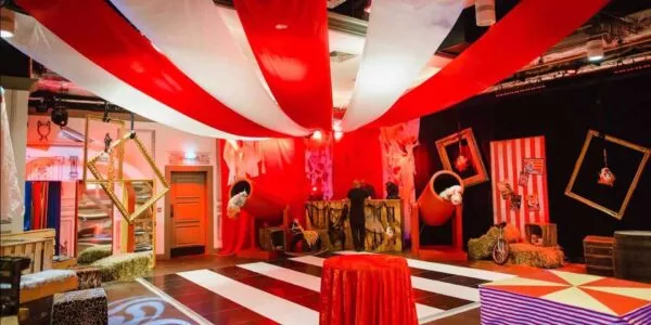 Draping-Venue-To-Look-Like-Big-Top-Circus-Tent