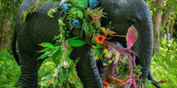 Elephant-Prop-Decorated-With-Fake-Flowers