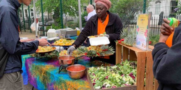 Food-Being-Served-At-Corporate-Festival