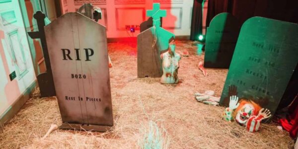 Graveyard-Props-In-Halloween-Twisted-Circus-Themed-Event