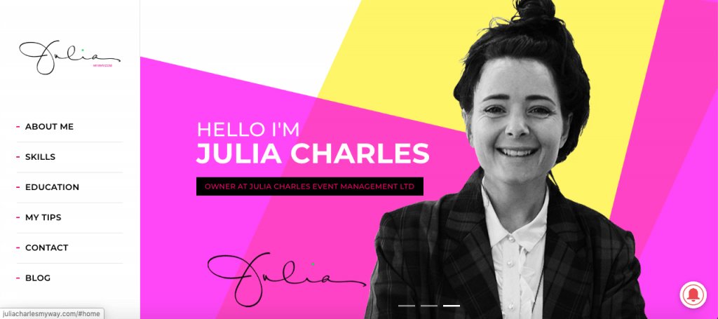 Julia Charles My Way blog.