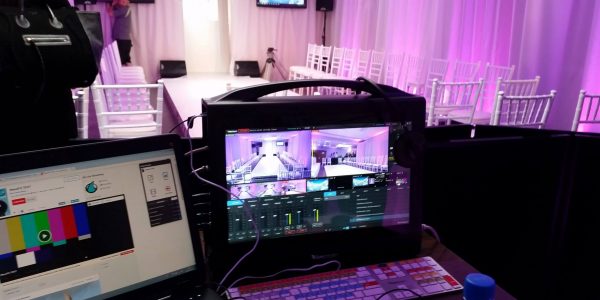 Live streaming fashion show booked through our virtual conference management services