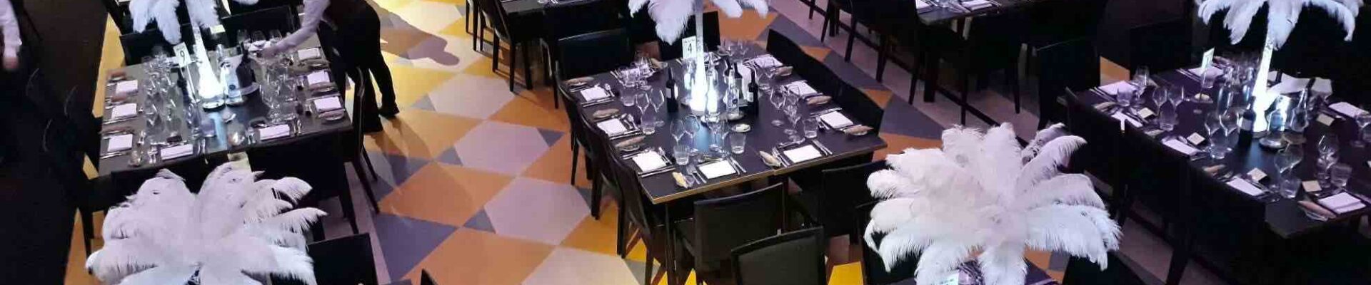 Luxury Feather Table Centrepieces Luxury Feather Table Centrepieces