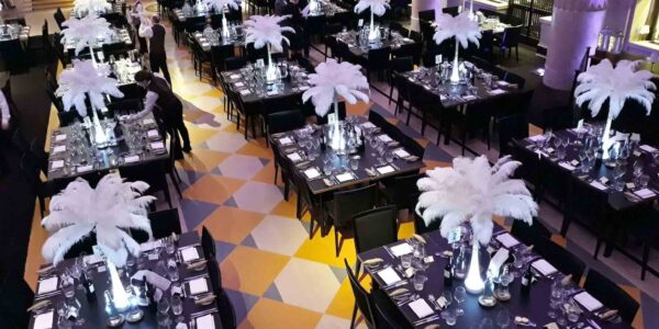 Luxury Feather Table Centrepieces