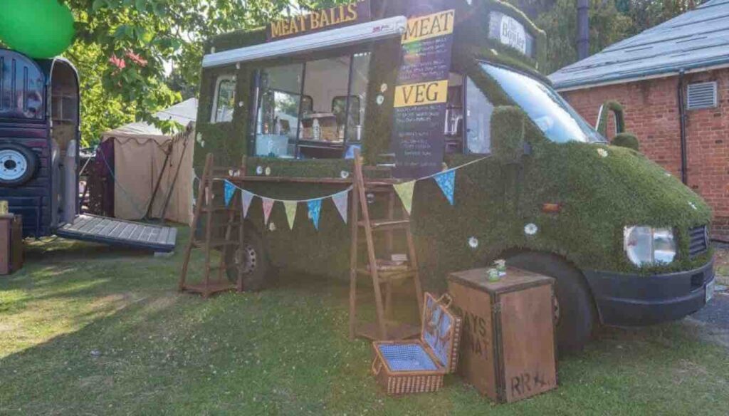 Food truck vendor available to hire for festival event