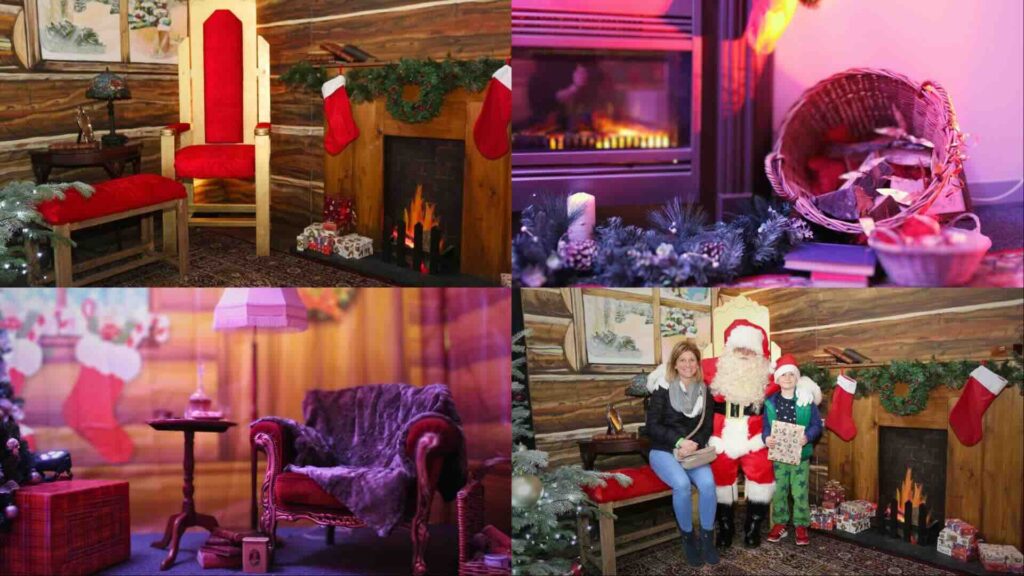 Christmas Facade Grotto collage