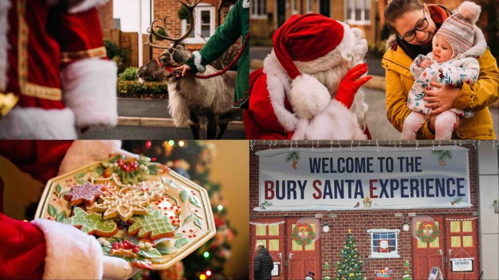 Interactive Christmas Grotto Experience collage