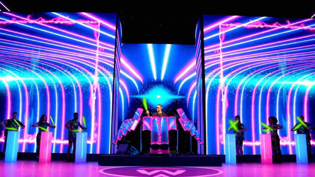 A Bespoke LED Drummer with incredible visuals