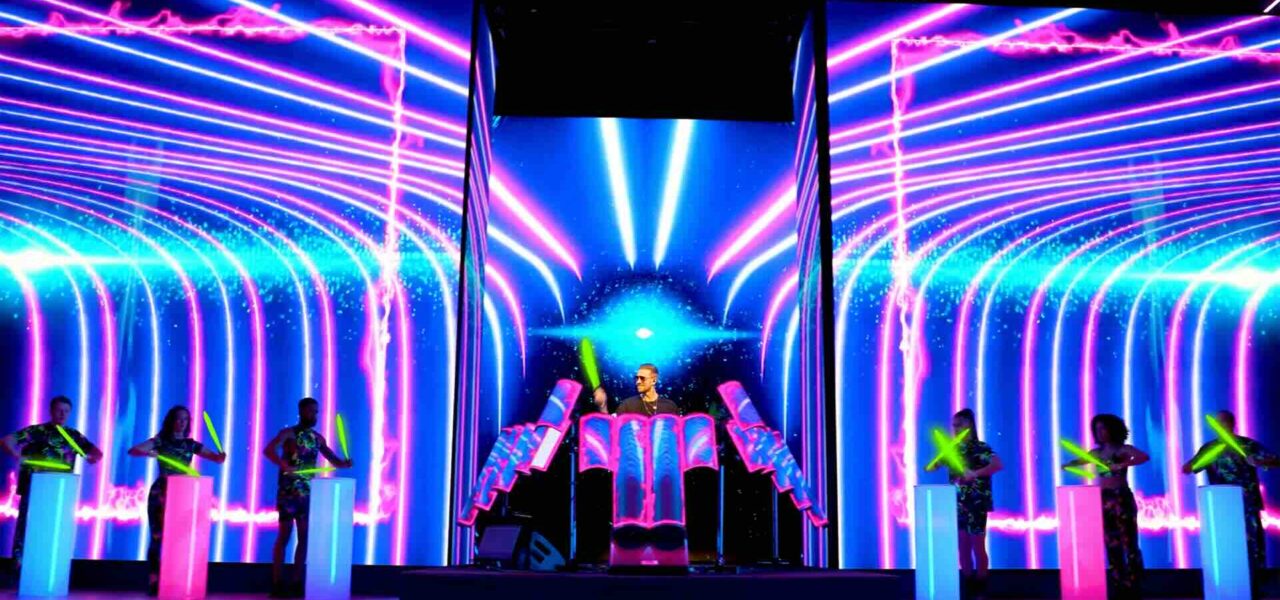 Bespoke-LED-Drummer-Performers