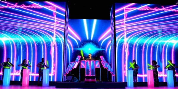 Bespoke-LED-Drummer-Performers