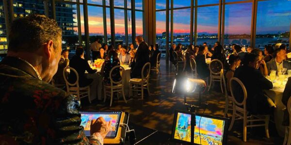 Digital-Live-Event-Painter-At-Gala-Dinner