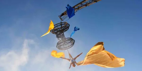 Silk-Aerialist-Hangs-From-Crane