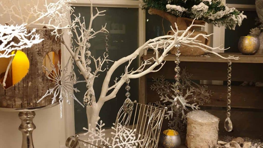 Bespoke Christmas Decorations we used in the Waldorf Hilton London 2019.