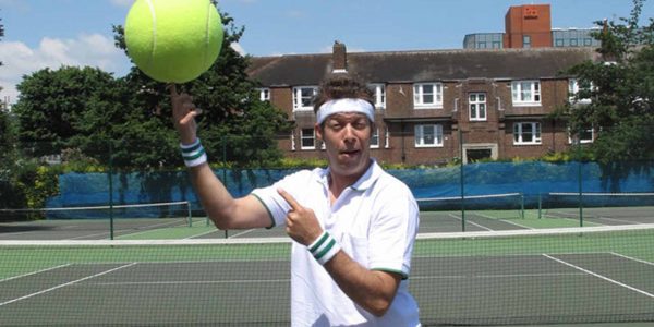 Comedy-Tennis-Player-Large-Tennis-Ball