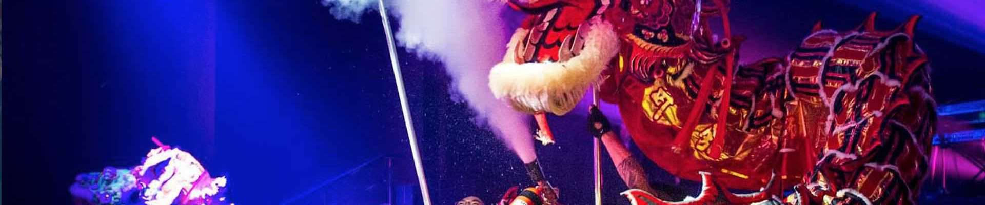 Dragon-dancers