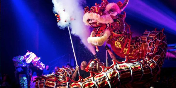 Dragon-dancers