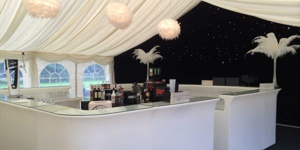 Bar to hire. Styled for roaring 20's themed event