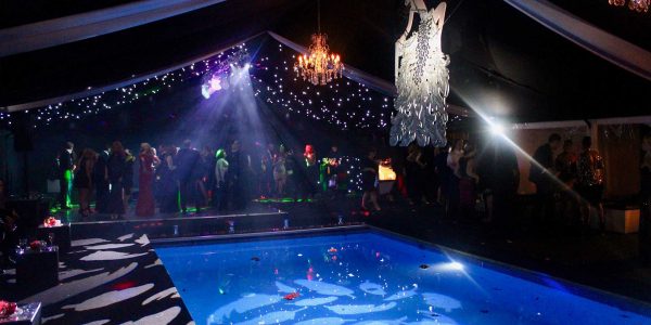 Bespoke Great Gatsby Inspired private party event management and installation.
