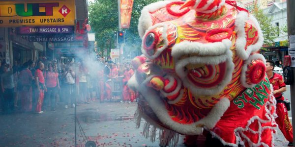 Lion-dance-parade