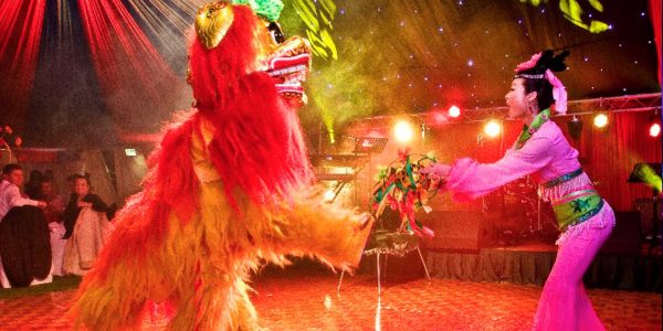 Lion-dancer-perfromance