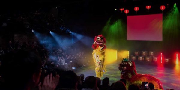 Lion-dancer-show