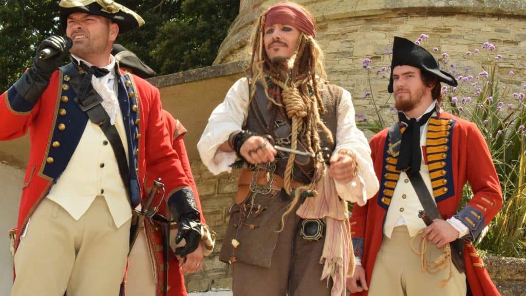 Pirates of the Caribbean movie show for hire.