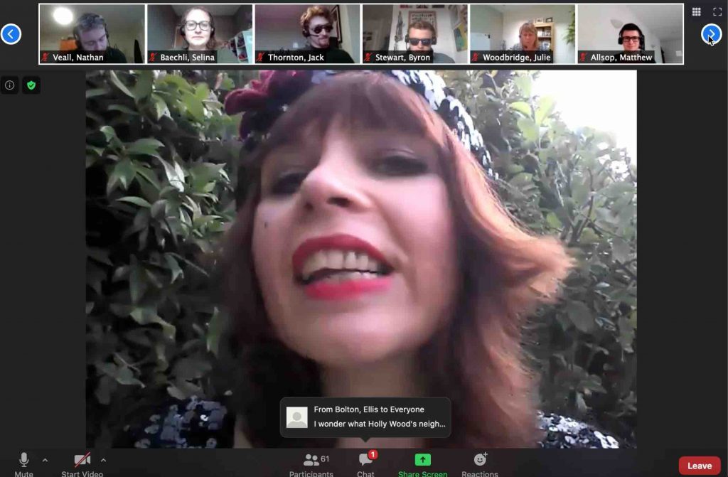 Virtual murder mystery event entertainment booked for virtual team building exercise