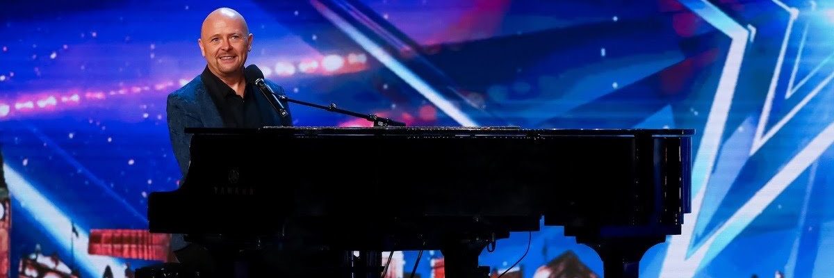Jon at Piano BGT comedy music show - pianist Jon at Piano BGT comedy music show - pianist